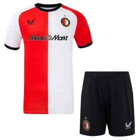 Feyenoord Rotterdam Domácí 2024-25 - Dětské Fotbalové Dresy (S/S)